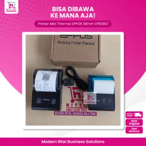Printer Mini Thermal EPPOS 58mm EPS5812 - Bluetooth