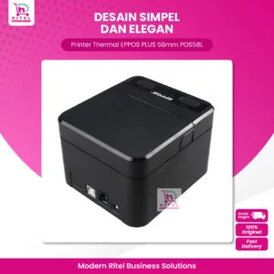 Printer Thermal EPPOS PLUS 58mm POS58L - USB BLUETOOTH [M-BL]